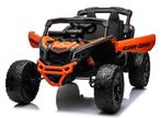 CAN-AM 24Volt Oranje 1 zits buggy, 4WD, leder, Mp4 TV, Nieuw, Ophalen of Verzenden