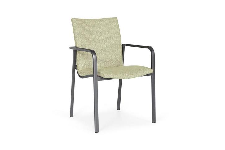 Suns Anzio eetstoel soft green *** SALE *** |, Tuin en Terras, Tuinsets en Loungesets, Ophalen of Verzenden