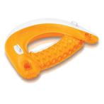 Intex Sit N Float opblaasbare zwemband oranje (152 cm), Tuin en Terras, Zwembad-toebehoren, Verzenden, Nieuw