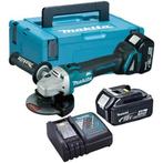 Makita DGA504RMJ 18V Li-ion accu haakse slijper set (2x 4.0