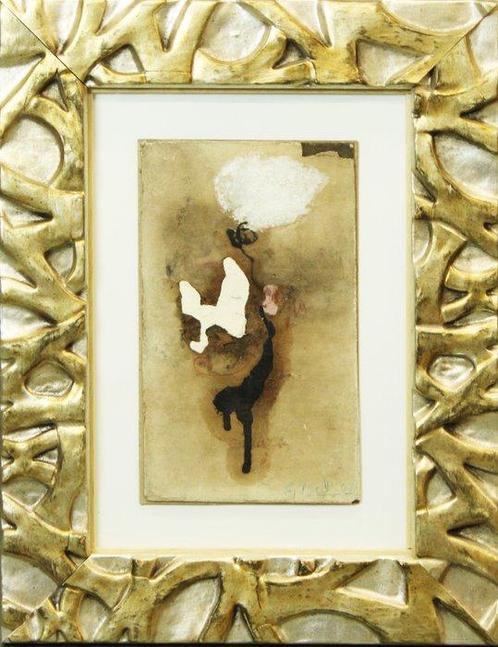 Gastone Novelli (1925-1968) - Senza titolo, Antiek en Kunst, Kunst | Schilderijen | Modern