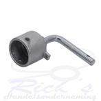 Eindstuk voor borststang / bilstang - Universeel - haaks, Dieren en Toebehoren, Paarden en Pony's | Trailers en Aanhangwagens