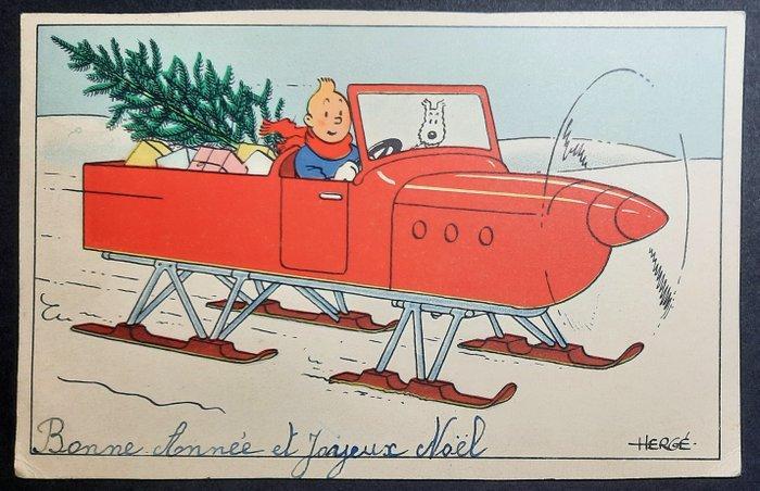 België - Ansichtkaart Tintin 1943 - Herge - Kuifje -, Verzamelen, Ansichtkaarten | Buitenland