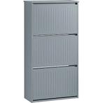 2dekans | SoBuy - Schoenenkast - Grijs - 61x26x120 -, Ophalen of Verzenden, Zo goed als nieuw