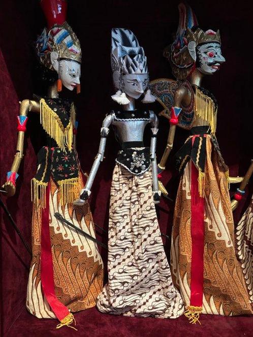 Wayang golek (6) - Hout - 1970-1980, Antiek en Kunst, Kunst | Niet-Westerse kunst