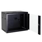 WL4 SR9U-B-600 Server wandkast 9U 19 met ventilator,, Nieuw, Ophalen of Verzenden