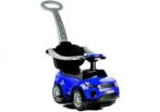 Blauwe loopauto - peuter loopauto met duwstang, Kinderen en Baby's, Speelgoed | Buiten | Voertuigen en Loopfietsen, Ophalen of Verzenden