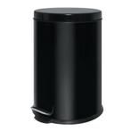 Pedaalemmer | RVS (Zwart) | 20L | Klapdeksel | Ø293x448(h)mm, Verzenden, Nieuw in verpakking