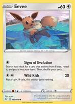 Eevee 052/072 shining fates, Ophalen of Verzenden, Nieuw, Losse kaart, Foil