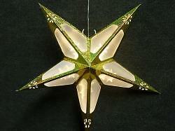 Origami ster 40x40 cm. kleur GOUD, Diversen, Kerst, Nieuw, Ophalen of Verzenden