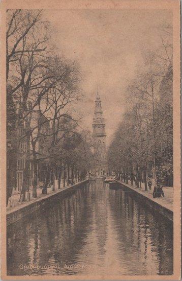 AMSTERDAM - Groenburgwal, Verzamelen, Ansichtkaarten | Nederland, Verzenden