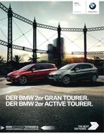 2016 BMW 2 SERIE GRAN / ACTIVE TOURER BROCHURE DUITS, Nieuw, BMW, Author