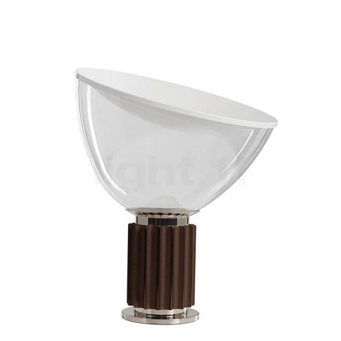 Flos Taccia Tafellamp LED, brons - glas - 48,5 cm, Huis en Inrichting, Lampen | Tafellampen, Nieuw, Verzenden