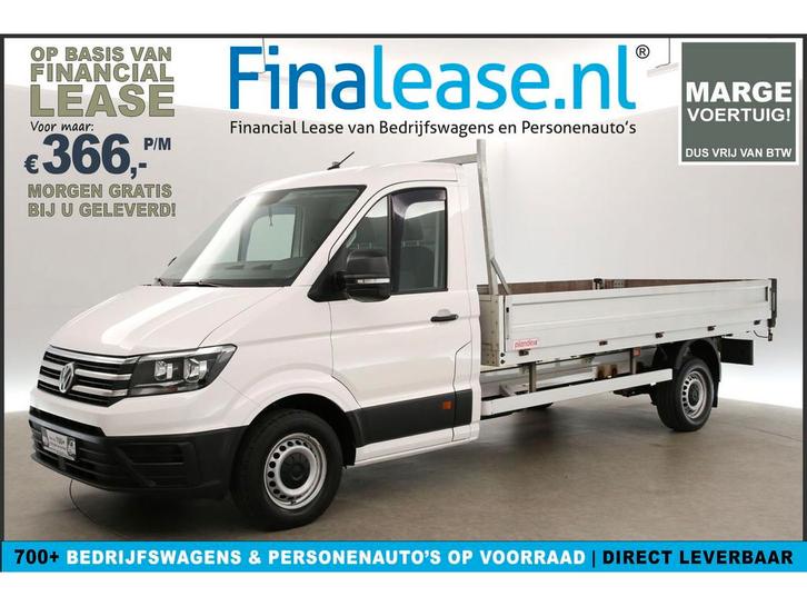 Volkswagen Crafter 35 2.0 TDI L4 140PK MARGE 3000kg Trekhaak, Auto's, Bestelauto's, Lease, Handgeschakeld, Diesel, Boordcomputer