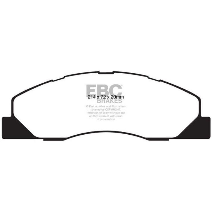 EBC 09-11 Dodge Ram 2500 Pick-up 5.7 2WD/4WD Greenstuff, Auto-onderdelen, Remmen en Aandrijving, Ophalen of Verzenden