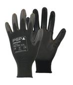 Werkhandschoenen PSP 10-710 Allround PU Black Nylon (zwart), Tuin en Terras, Heren, Nieuw, Ophalen of Verzenden, Handschoenen