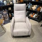 Relaxfauteuil Lanciare Microleder Light Grey - Pronto Wonen, Nieuw, 75 tot 100 cm, Ophalen of Verzenden, 50 tot 75 cm