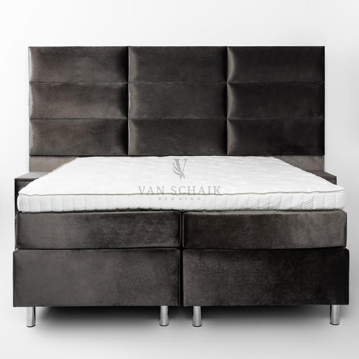 van Schaik Boxspring Platinum Deluxe - 180 x 220, Huis en Inrichting, Slaapkamer | Boxsprings