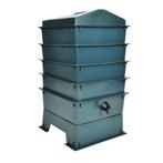 Wormenhotel 4-laags - Retourdeal, bemest je tuin! -35%, Tuin en Terras, Aarde en Mest, Ophalen of Verzenden, Compostbak
