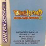 Yoshis Island Super Mario Advance 3 Handleiding Lelijk Eend, Ophalen of Verzenden, Gebruikt