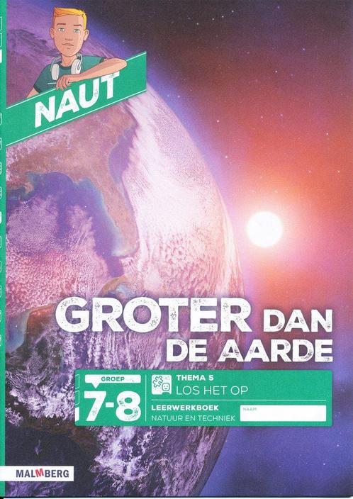 Naut versie 2 Leerwerkboek thema 5 groep 7-8 (per stuk), Boeken, Schoolboeken, Nieuw, Verzenden