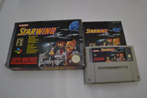 Starwing (SNES FAH CIB), Spelcomputers en Games, Games | Nintendo Super NES, Zo goed als nieuw, Verzenden