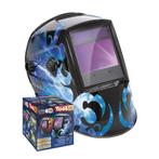 Automatische lashelm GYS Zeus LCD 5-9/9-13G kleur blauw, Nieuw, Tig, Verzenden