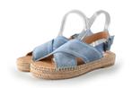 VIA VAI Sandalen in maat 38 Blauw | 10% extra korting, Sandalen of Muiltjes, Zo goed als nieuw, VIA VAI, Verzenden