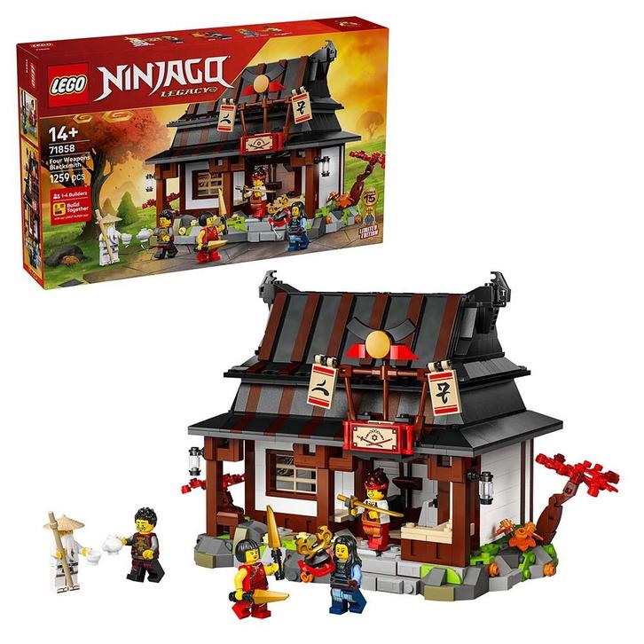 LEGO Ninjago - Four Weapons Blacksmith 71858, Kinderen en Baby's, Speelgoed | Duplo en Lego, Ophalen of Verzenden