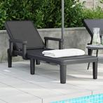 vidaXL Ligbed in 4 standen verstelbaar 155,5x57x28 cm, Verzenden, Nieuw