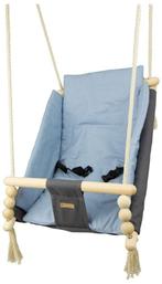 Babyschommel - max. 20 kg - grijs, lichtblauw, Ophalen of Verzenden, Nieuw