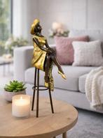 after Chiparus - sculptuur, Lady at the Bar - 1 kg - 28 cm -, Antiek en Kunst