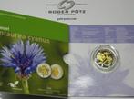 Luxemburg 5 Euro 2016 Kornblume Flora en Fauna zilver/nor..., Verzenden