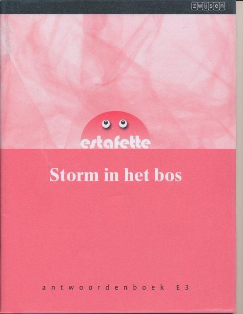Estafette nieuw antwoordenboek E3 Storm in het Bos, Boeken, Schoolboeken, Nieuw, Verzenden