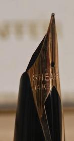 Sheaffer Fountain Pen plumin 14k (1989-96) Recorrido negro, Nieuw