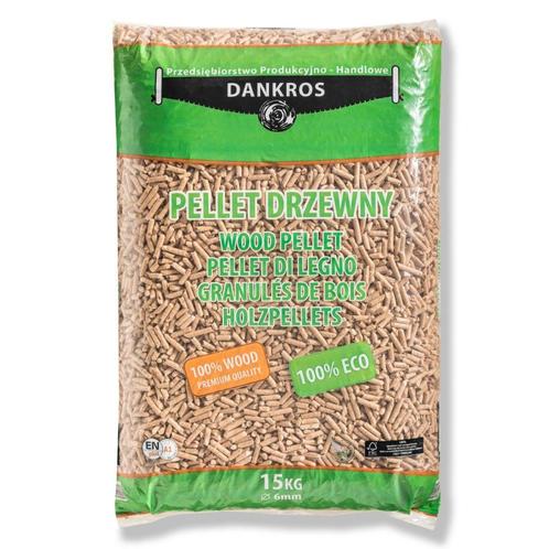 Houtpellets, pellets Dankros € 7,00/15KG Zuidbroek/Groningen, Huis en Inrichting, Kachels, Pelletkachel, Nieuw, Hout, Ophalen