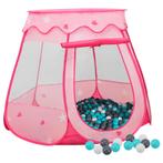 vidaXL Kinderspeeltent met 250 ballen 102x102x82 cm roze, Kinderen en Baby's, Speelgoed | Speeltenten, Verzenden, Nieuw