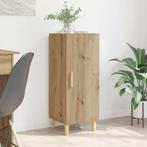 vidaXL Dressoir artisanaal eikenkleurig 34.5 x 34 x 90 cm, Verzenden, Nieuw, Overige houtsoorten, Minder dan 50 cm