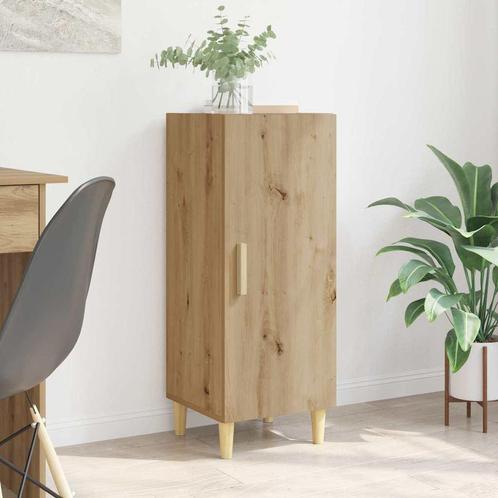 vidaXL Dressoir artisanaal eikenkleurig 34.5 x 34 x 90 cm, Huis en Inrichting, Kasten | Dressoirs, Nieuw, Minder dan 50 cm, Overige houtsoorten
