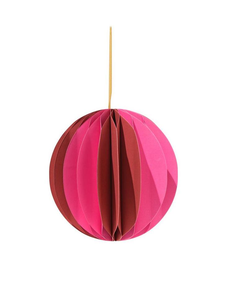 HEMA Honeycomb bal 20cm papier roze 3+1 gratis met HP, Diversen, Kerst, Nieuw, Verzenden