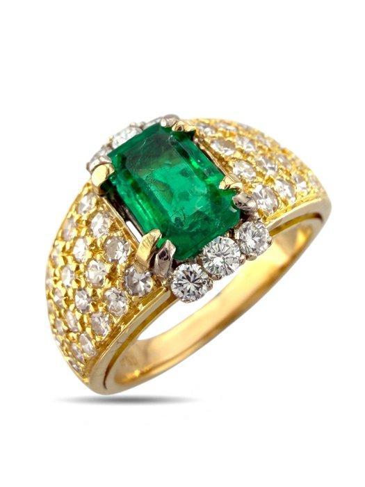 Ring - 18 karaat Geel goud, Exclusieve 18K geelgouden ring, Sieraden, Tassen en Uiterlijk, Ringen