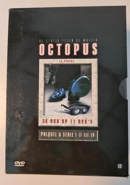 Octopus la piovra seizoen 1 - 4 compleet dvd box, Cd's en Dvd's, Dvd's | Tv en Series, Verzenden