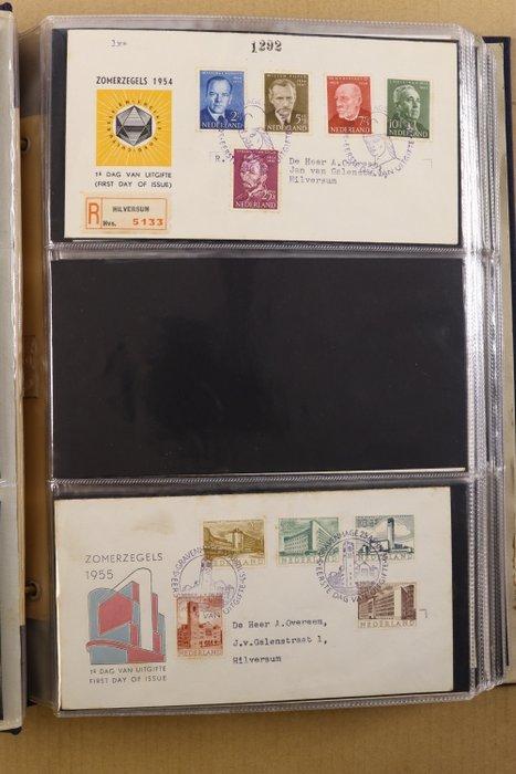 Nederland 1930/1990 - Lot in 2 Lindner, 1 SAFE, Postzegels en Munten, Postzegels | Nederland