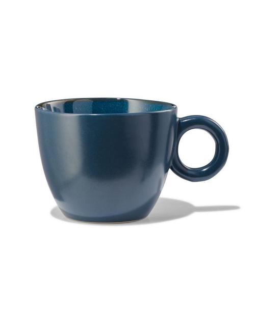 HEMA Mok 420ml Helsinki reactief glazuur blauw, Hobby en Vrije tijd, Theezakjes, Verzenden