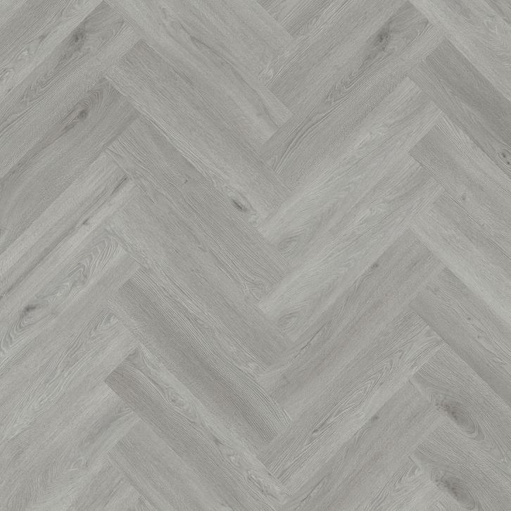 Plak pvc Visgraat grijs |  Moduleo Roots Herringbone, Huis en Inrichting, Stoffering | Vloerbedekking, Ophalen
