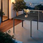 Aluminium tuintafel Maren met in hoogte verstelbare poten 90, Tuin en Terras, Tuinsets en Loungesets, Verzenden, Nieuw