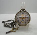 Lepine - Masonic - Silver/gold Pocket watch Key - 1850-1900, Nieuw
