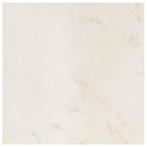 Salontafel 60x60x35 cm echt steen met marmeren textuur wit, Verzenden, Nieuw