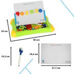 Educatief magneetbord met cijfers en letters 30.5 x 15.2 x 4, Kinderen en Baby's, Speelgoed | Educatief en Creatief, Ophalen of Verzenden