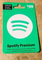 Voordelig Digitale Spotify Gift Card |Premium 12 mnd Kopen?, Tickets en Kaartjes, Eén persoon, Kortingsbon, Warenhuis- of Winkelbon